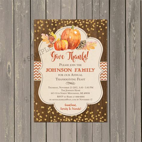 invitation to thanksgiving dinner|thanksgiving dinner invitations printable.